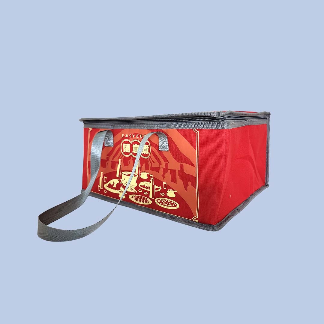 紅色年菜保冷袋
