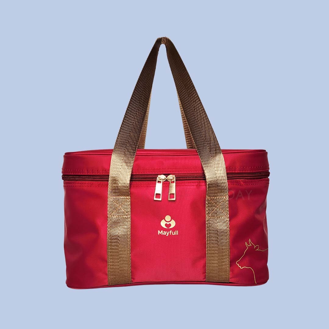 紅色年菜保冷保溫袋